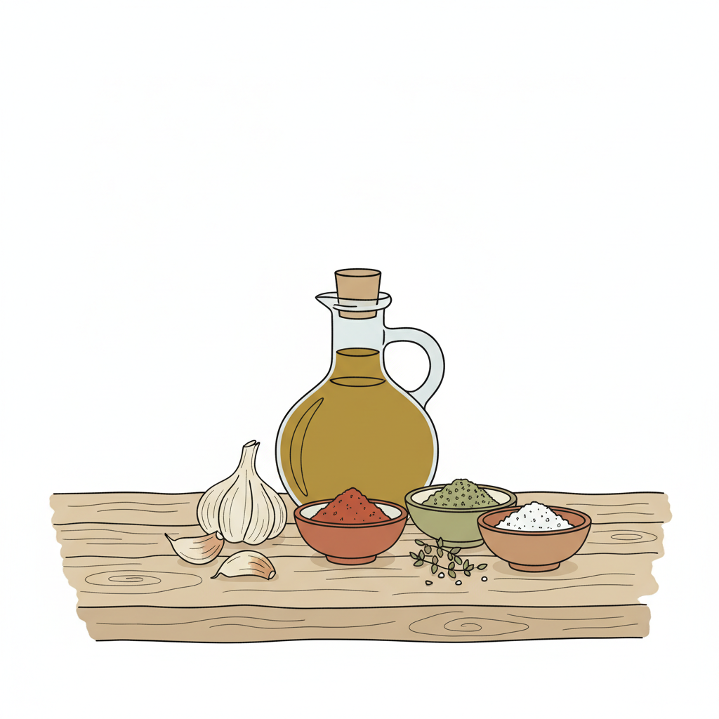 Aceites, aliños y especias